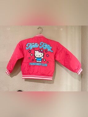 Hello Kitty Girls' Pink Friendship Club Jacket size 7/8 NWT